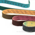 Cinturones de lijado abrasivos de nylon para lijadoras de cinturones